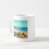 Perle des Pazifiks, Mazatlan Mexiko Boote Kaffeetasse (Vorderseite Links)