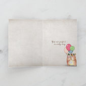 Perle des Single im Muschel Karte (Innenseite)