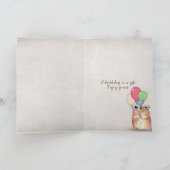 Perle des Single im Muschel Karte (Innenseite)