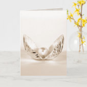 Perle des Single im Muschel Karte (Gelbe Blume)