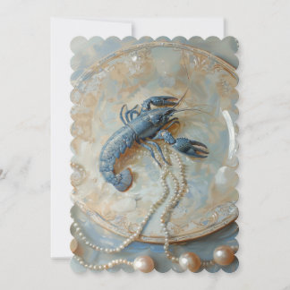 Perle - Flache Einladung Größe: 12,7 cm x 17,8 cm