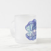 Perle in einer Meeresmuschel Mattglastasse (Vorderseite Links)