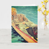 Perle Karte (Gelbe Blume)