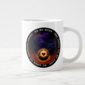 Perle meines Lebens Jumbo-Tasse (Rechts)