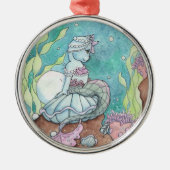 Perle Ornament Aus Metall (Vorne)