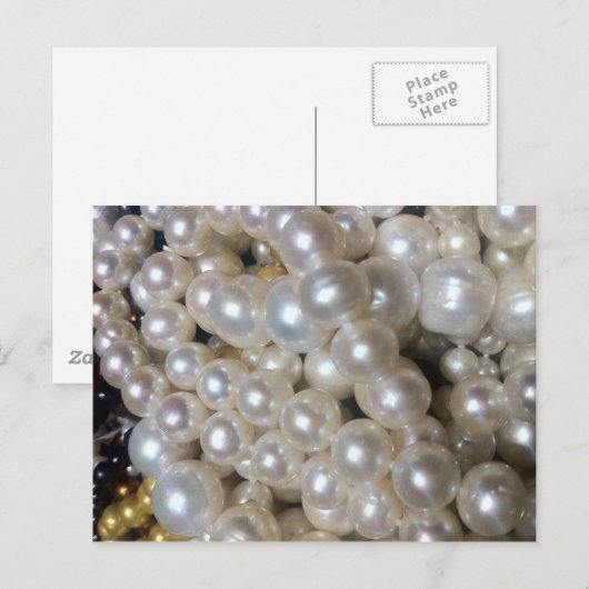 Perle Postkarte (Vorne/Hinten)