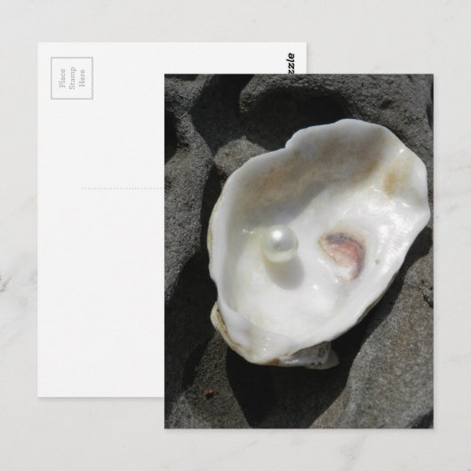 Perle Postkarte (Vorne/Hinten)