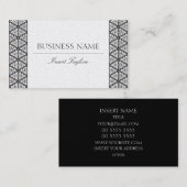 Perle Tagline Visitenkarte (Vorne/Hinten)