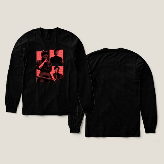 PERLE Tri-Blend SHIRT (Design Vorderseite & Rückseite)