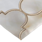 Perle und Gold Kurzer Tischläufer (Ecke)