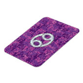 Perle wie Krebs Zodiac Sign auf der digitalen Camo Magnet (Linke Seite)
