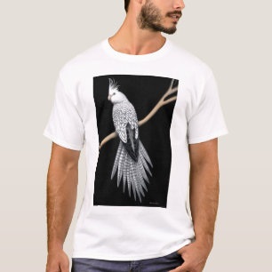 Perlegescheckter Cockatiel-Papageien-T - Shirt