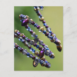 Perlen-809 Postkarte