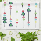 Perlen auf Strings Teetuch Geschirrtuch (Gefaltet)