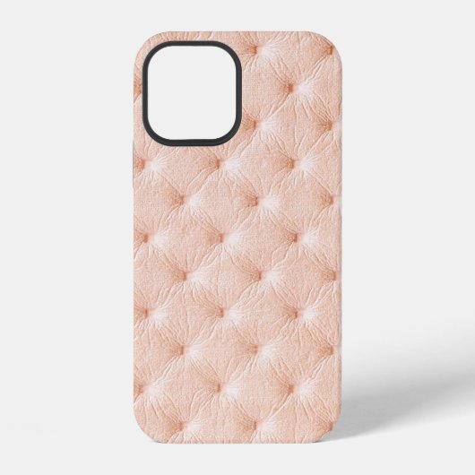 Perlen-Beige-Lederstruktur iPhone Hülle (Rückseite)
