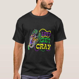 Perlen Bling lassen wir Cray Dabbing Crawfish Mard T-Shirt