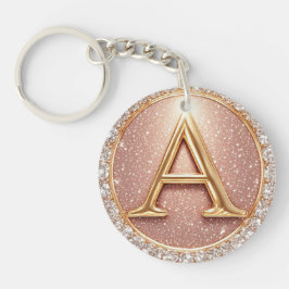 Perlen-Brief Anhänger A Monogramm Geschenk für Fra Schlüsselanhänger