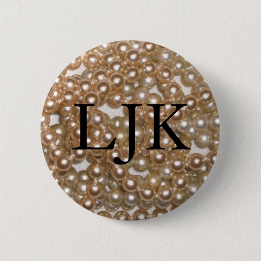 Perlen Button (Vorderseite)