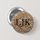 Perlen Button (Vorne & Hinten)
