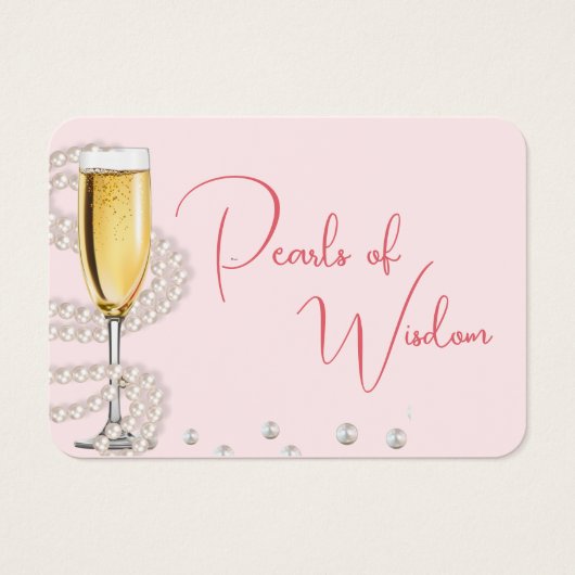 Perlen des Weisheitsspiels Brautparty (Vorderseite)