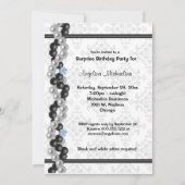 Perlen, Diamanten und Damaskus - Party Einladung (Vorderseite)