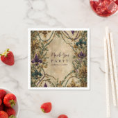 Perlen-Fleur-de-Lis-Mardi-Gras-Masquerade Serviette (Beispiel)