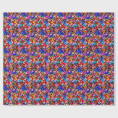 Perlen Geschenkpapier (Flach)