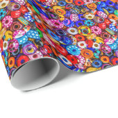 Perlen Geschenkpapier (Rolleneckpunkt)