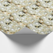 Perlen Geschenkpapier (Ecke)