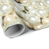 Perlen Geschenkpapier (Rolleneckpunkt)