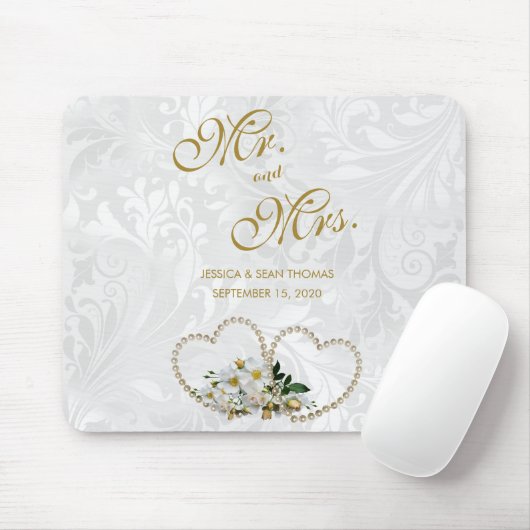 Perlen-Herz-u. Mousepad (Mit Mouse)