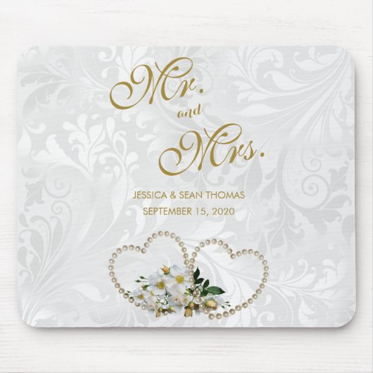 Perlen-Herz-u. Mousepad (Vorne)