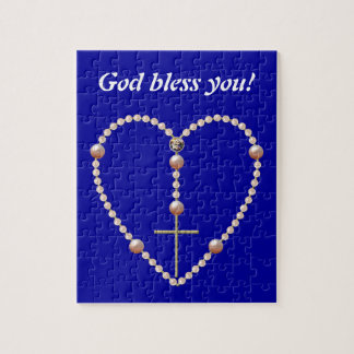 Perlen, herzförmig Rosary Puzzle