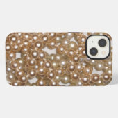 Perlen iPhone Hülle (Rückseite (Horizontal))
