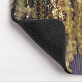 Perlen Kristalle und Muscheln Personalisiert Mousepad (Ecke)