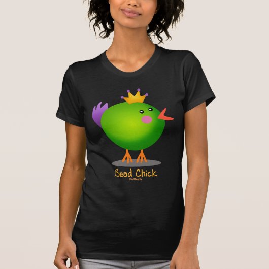 Perlen-Küken - Grün T-Shirt (Vorderseite)