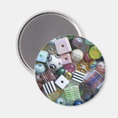 Perlen Magnet (Vorderseite/Rückseite)