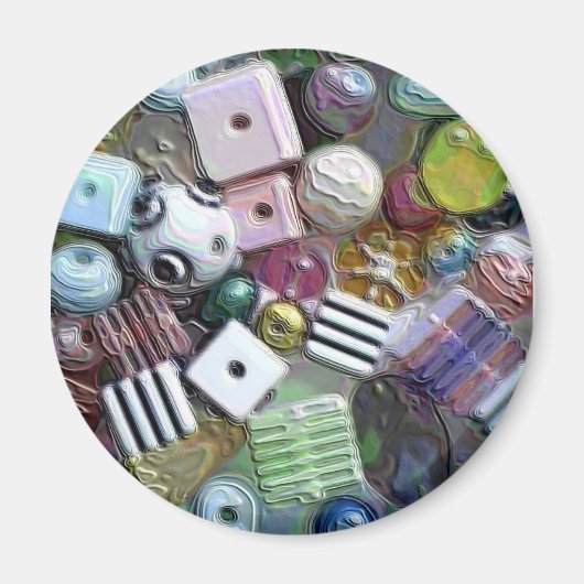 Perlen Magnet (Vorne)