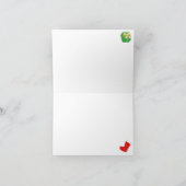 Perlen-Miezekatze-Katzen-Feiertag! Karte (Innenseite)