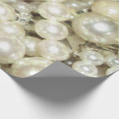 Perlen mit Design Geschenkpapier (Ecke)