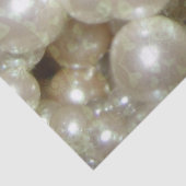 Perlen mit Golddesign Seidenpapier (Detail)