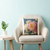 Perlen mit rosa Blume Kissen (Stuhl )