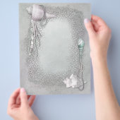 Perlen Muschelstrand Flyer (Hand)