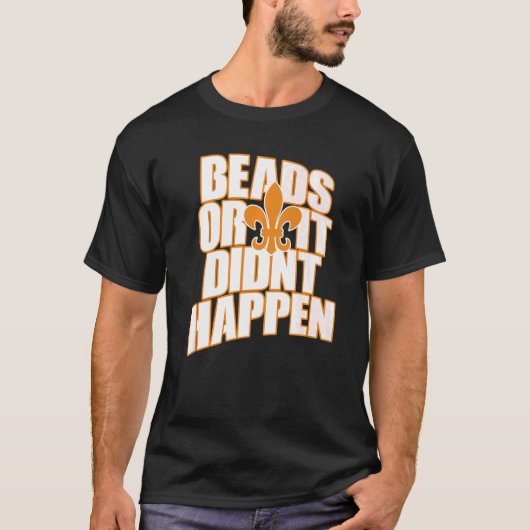 Perlen oder es geschah nicht mit Handstich. T-Shirt (Vorderseite)