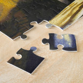 Perlen-Ohrring ~ Vermeer des Mädchen-w Puzzle (Seite)