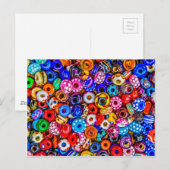 Perlen Postkarte (Vorne/Hinten)