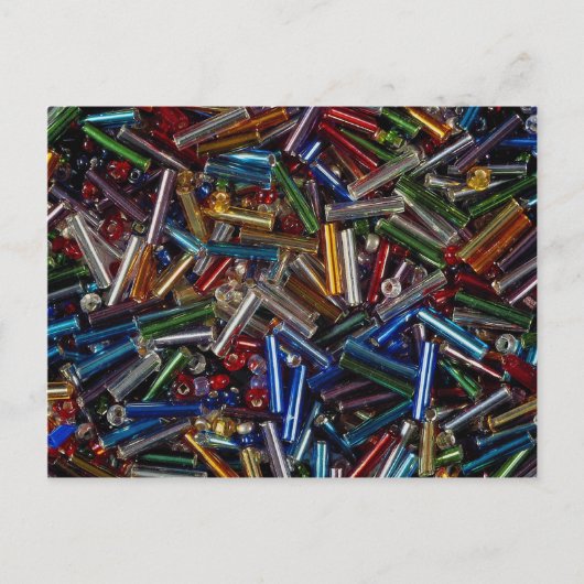 Perlen Postkarte (Vorderseite)