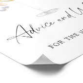 Perlen & Prosecco - Beratung und Wünsche Poster (Ecke)