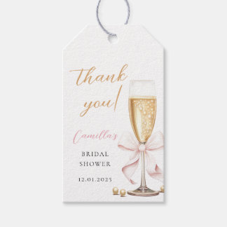 Perlen & Prosecco-Bogen Junggesellinnenabschied Geschenkanhänger