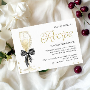 Perlen & Prosecco Brautparty Rezept Anfrage Einladung